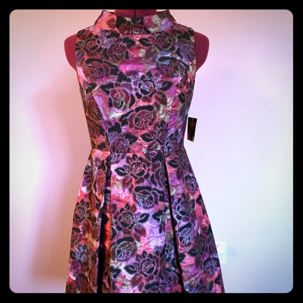 Taylor Petite jacquard dress, new with tags, 4p